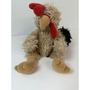 Russ Gobbles The Fuzzy Turkey 8" Plush Stuffed Animal Toy
